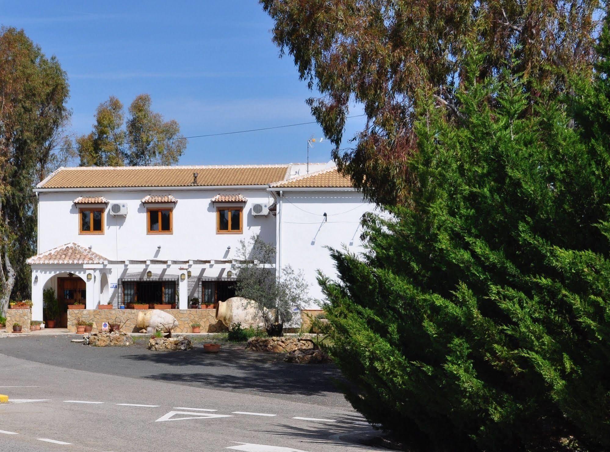 Hotel Rural La Paloma Villanueva de Tapia Buitenkant foto